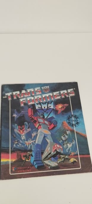 TRANSFORMERS Panini 86'( 236/256) Album sa sličicama