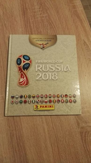 Album tvrdi uvez bijeli france edition Russia 2018