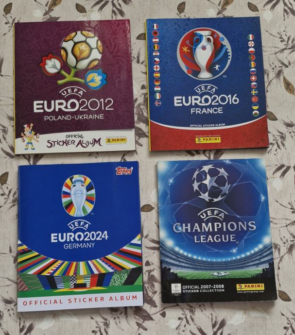 albumi euro 2012. - 2016. - 2024. - liga prvaka 2007.-2008.