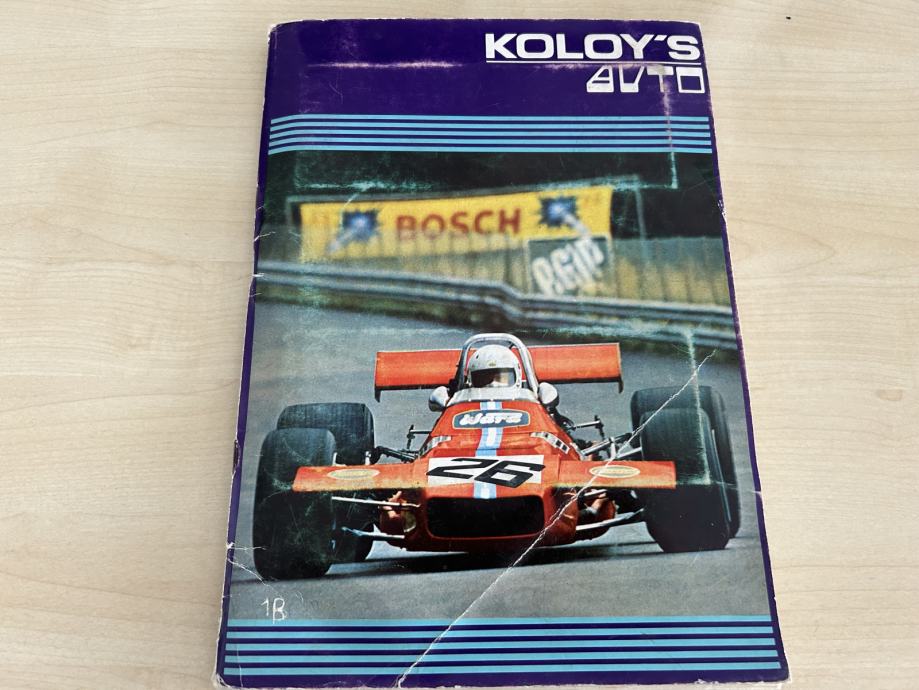 AUTO-album sa sličicama KOLOYS-1972 godina-kompletan