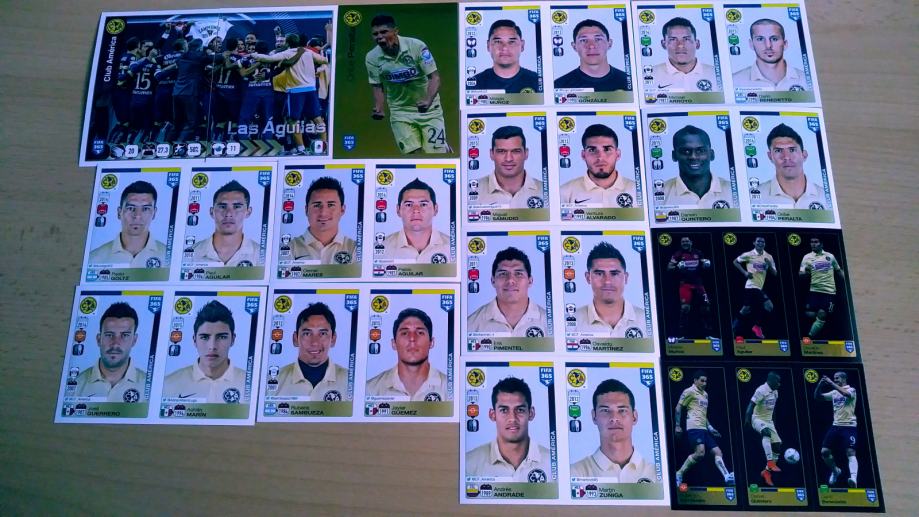 Club America FIFA 365 2016 Panini