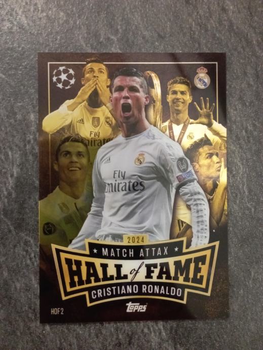 Cristiano Ronaldo - Hall of fame - Match attax 24/25