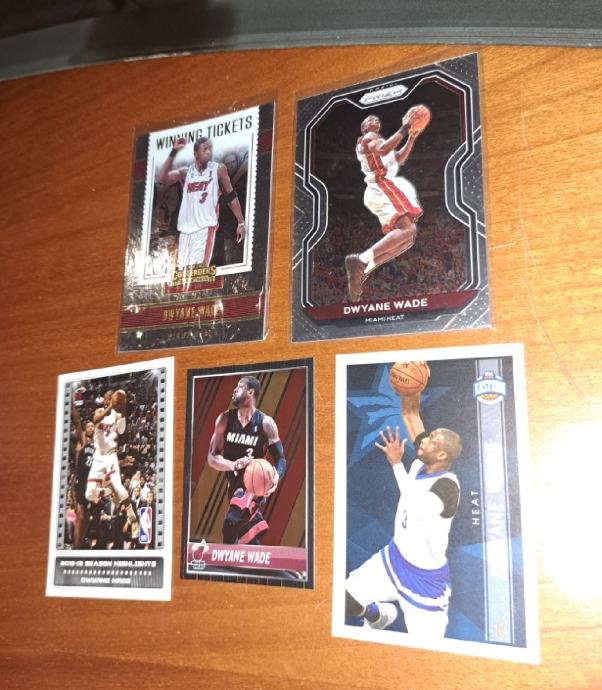 Dwyane Wade Panini Nba lot slicica kartica Miami Heat