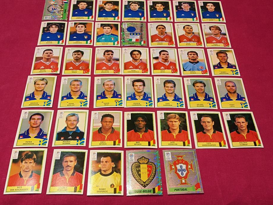 Euro 2000 - lot sličica