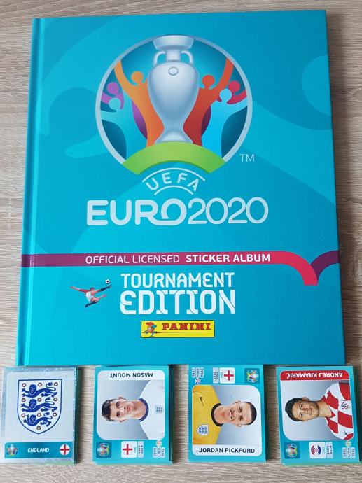 Euro 2020 tournament version HC album + sličice