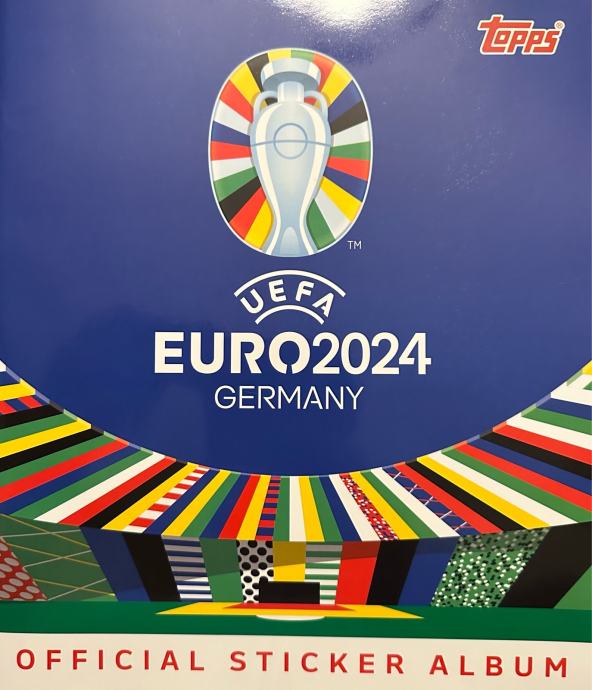 Euro 2024 album TOPPS