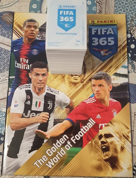 Fifa 365 2019 Panini set+album