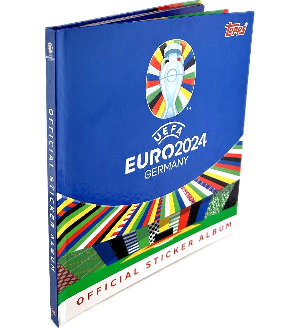 Hardcover album Euro 2024 Topps