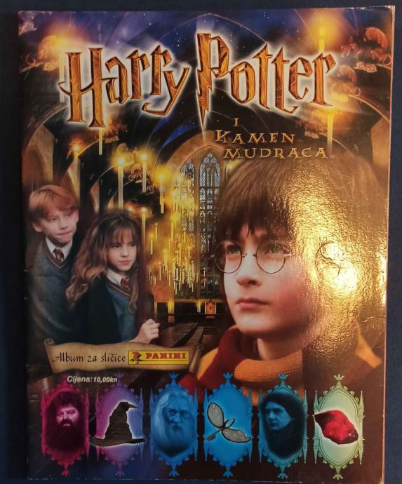 Harry Potter i kamen mudraca album Panini