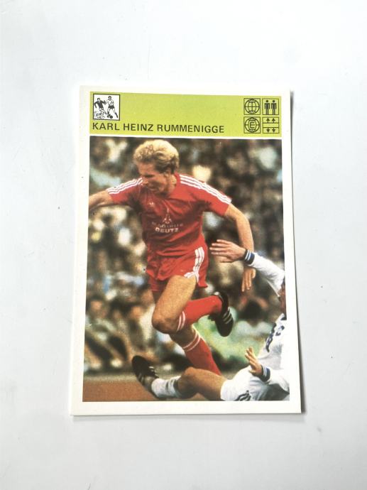 Kartica Svijet sporta - KARL HEINZ RUMMENIGGE