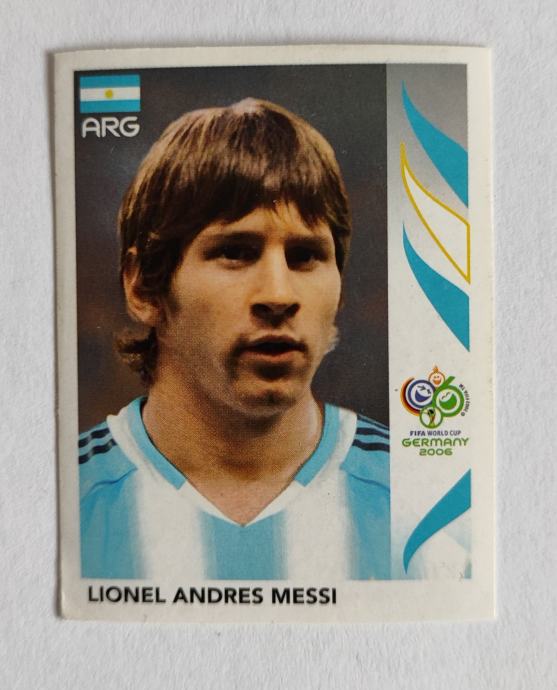 MESSI - 185 - Panini WC 2006 - vrlo dobar!