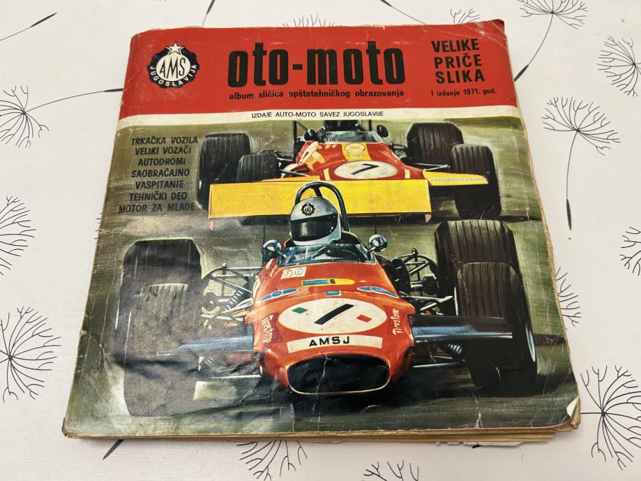 OTO-MOTO album sa sličicama-1971 godina