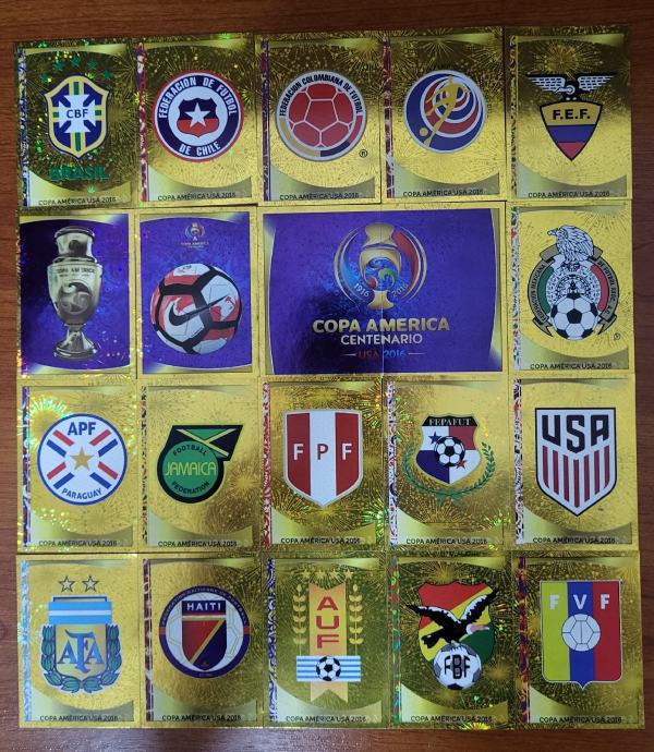 Panini 2016 Copa America Centenairo USA