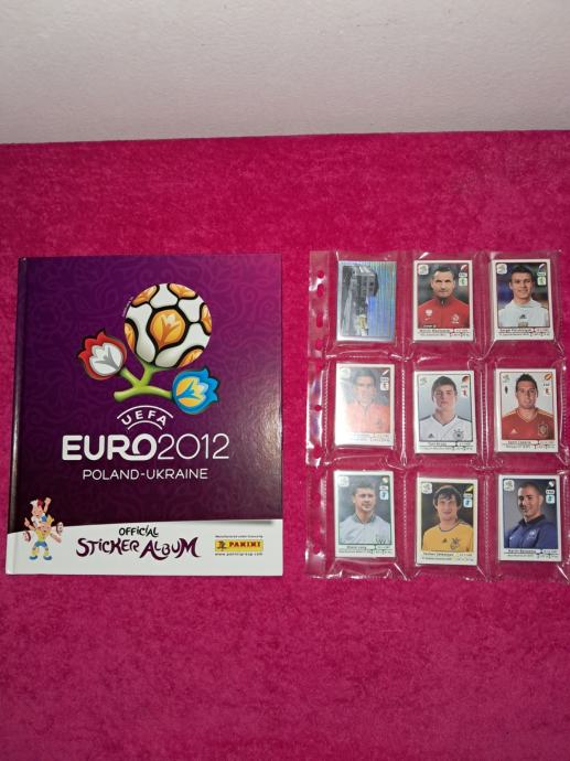 Panini album Euro 2012 HC plus set