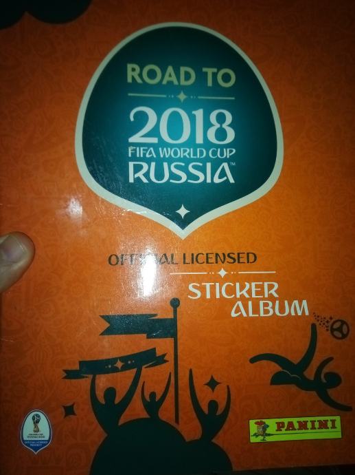 Panini Album Road to Russia 2018