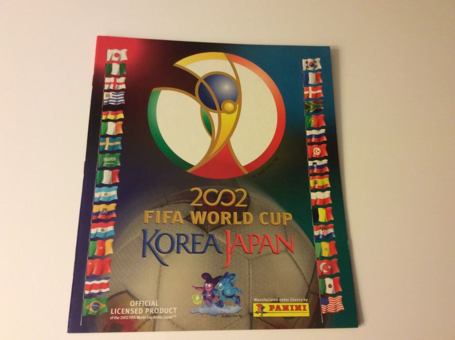 PANINI ALBUM ZA SLIČICE WORLD CUP 2002 PRAZAN NOV