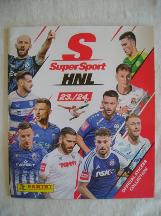 Panini album SuperSport HNL 23./24. + 6 početnih sličica - Sticker Col