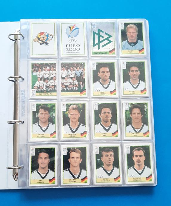 Panini Euro 2000 kompletan set sličica