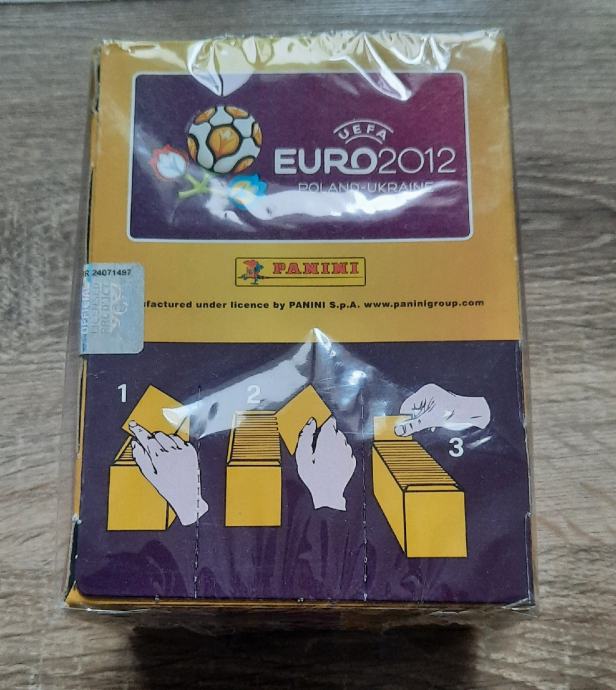 Panini Euro 2012 zapakirana kutija od 100 paketića