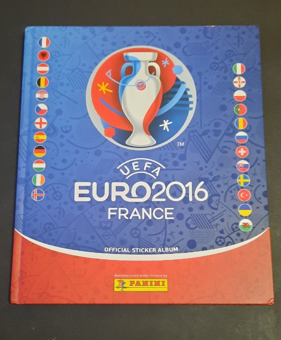 Panini Euro 2016 HC Hardcover prazan album