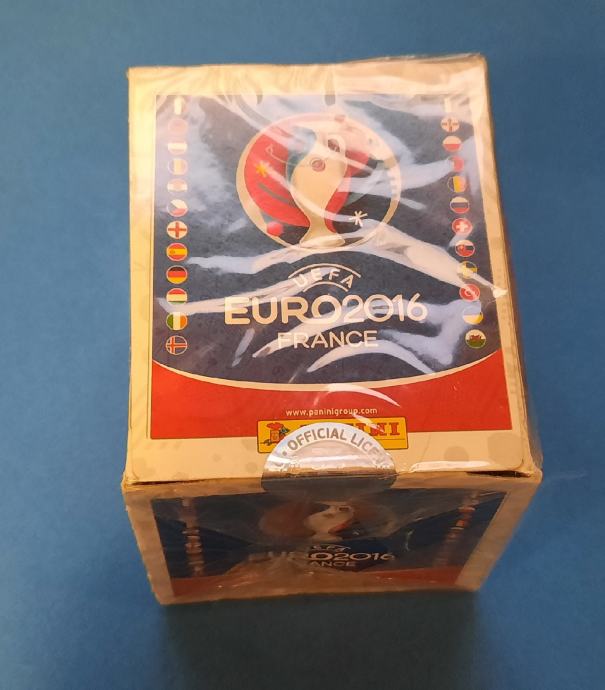 Panini Euro 2016, zapakirana kutija od 50 paketića