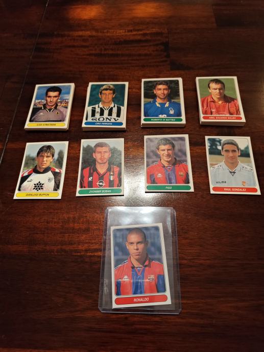 PANINI European football stars 1997 - SET - izvrsno stanje!