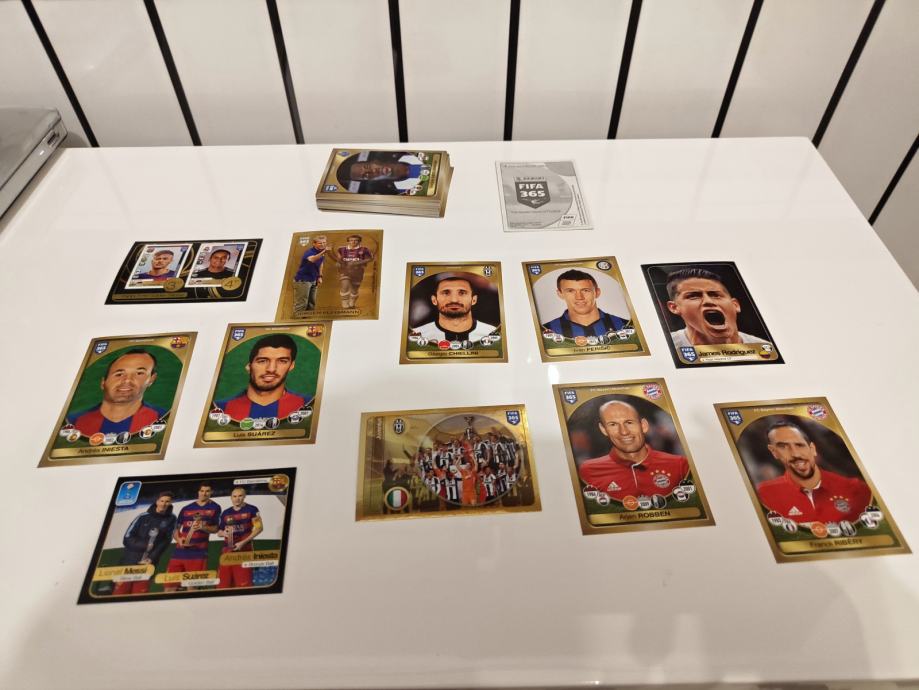 Panini FIFA 365 2017 - lot od 80 različitih sličica