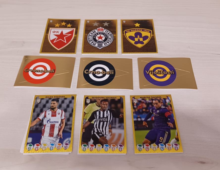 PANINI FIFA 365 2021 kompletan set EXTRA sličica