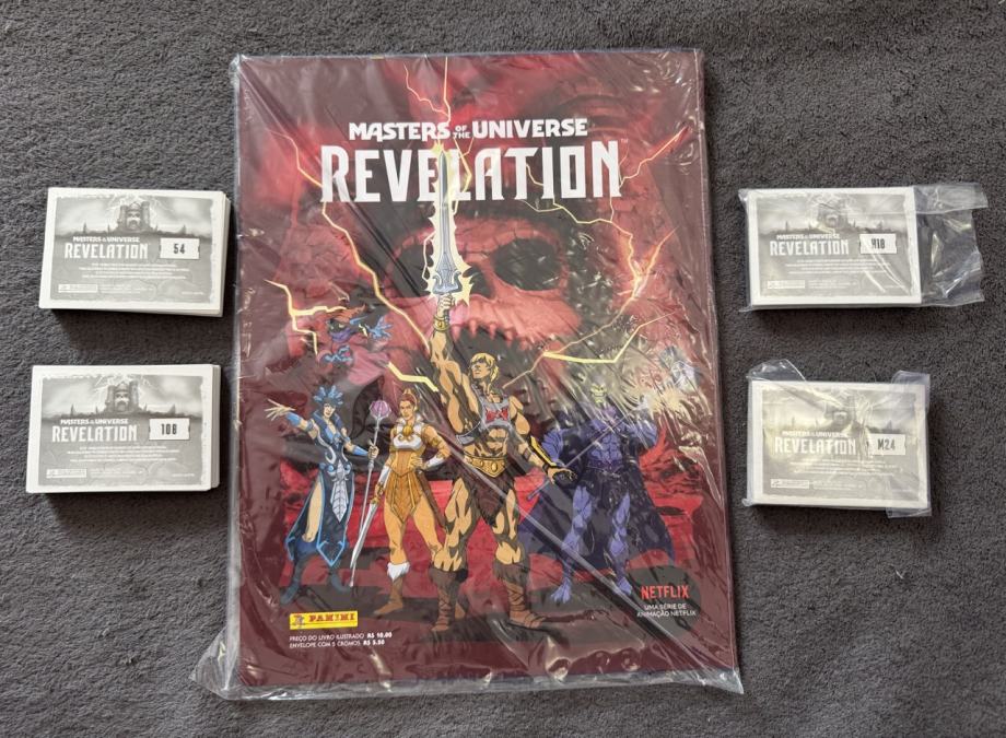 Panini - Masters of the Universe Revelation album i set