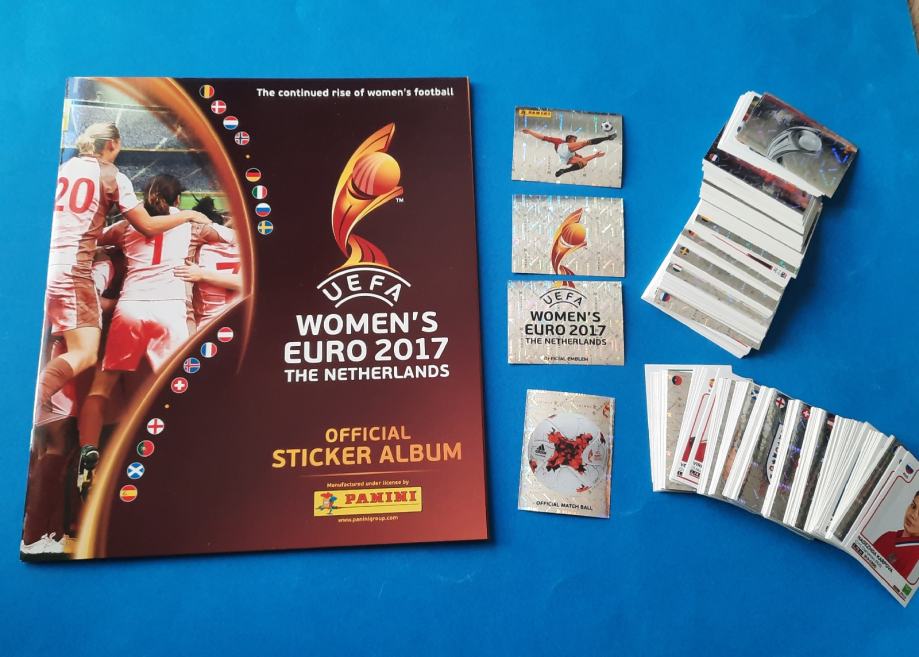 Panini women 2017 set i album