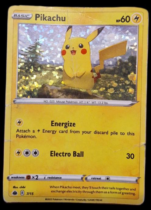 Pikachu - Energize - Electro Ball