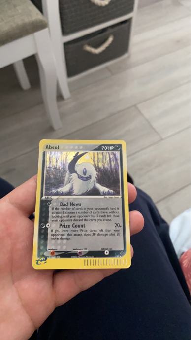 Pokemon Absol Ex Dragon holo rare