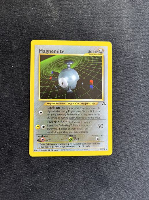 Pokemon Karte - Magnemite 26/75