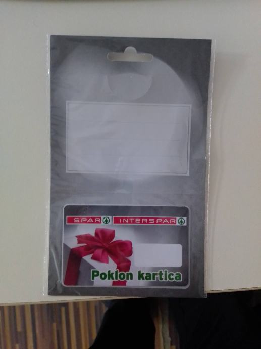 Poklon kartica Spar