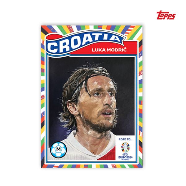 Road to UEFA EURO 2024 Living Set Card 14 - Luka Modrić