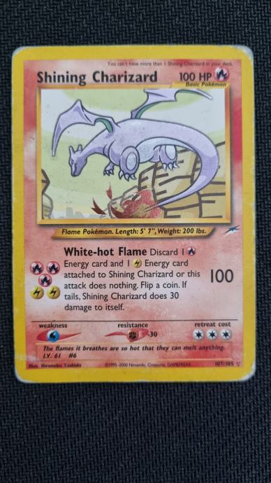 Shining Charizard Neo Pokemon