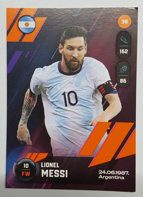 Sličica, nogomet, Play-Time, Qatar 2022, br: 38 LIONEL MESSI, ARGENTIN