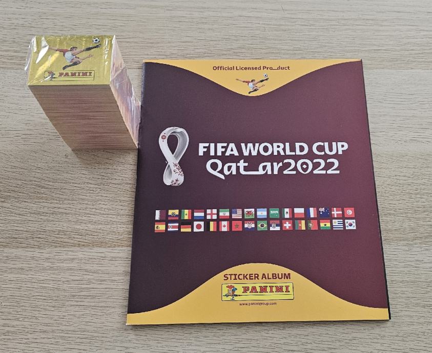 SP Qatar 2022 album i set slicica