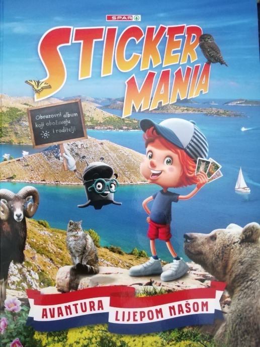 STICKERMANIA Avantura lijepom našom, komplet sličica ili na komad