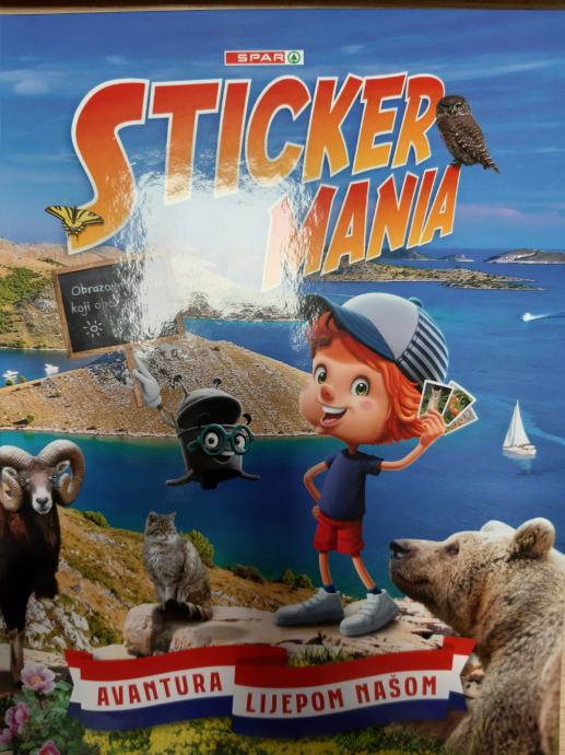 Stickermania Spar Avantura lijepom našom Prodajem/mijenjam sličice