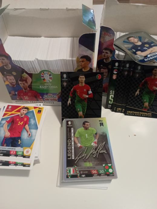 Topps Match attax, Euro 2024 - kartice pojedinačno