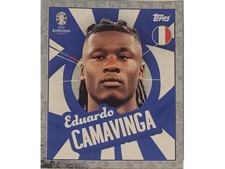 Topps UEFA EURO 2024 Sličica, SVN PTW CAMAVINGA, TOPPS FOIL PARALELA