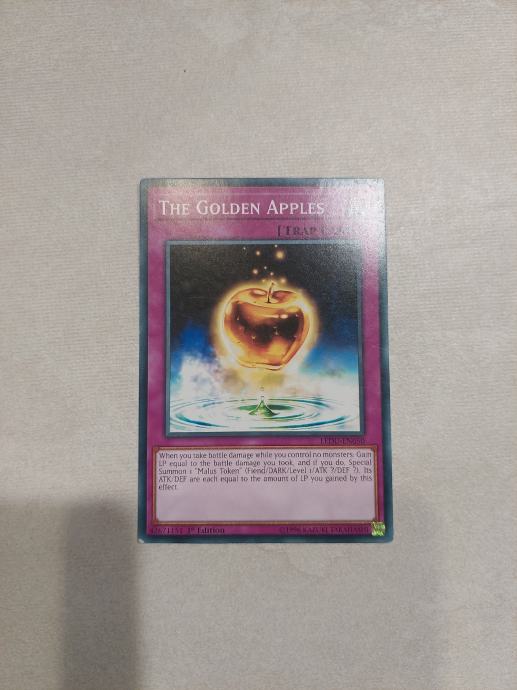 yugioh karta - the golden apple