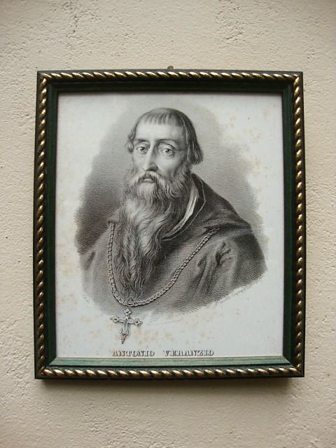 ANTUN VRANČIĆ - ANTONIO VERANZIO - BAKROTISAK 19.st. 1841.