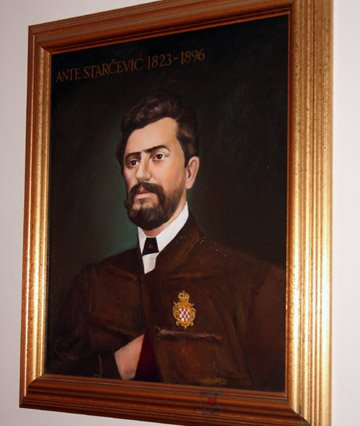 Portret "Ante Starčević" , ulje na platnu 70x59