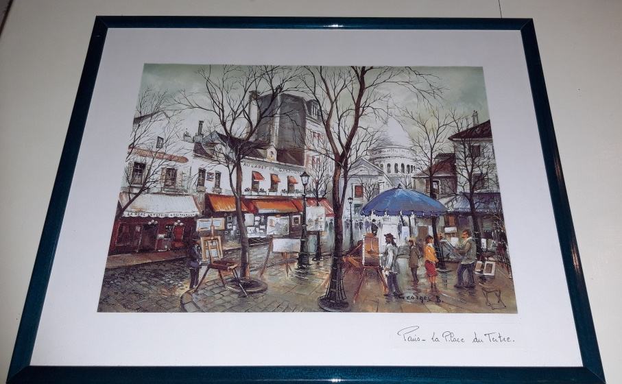 Georges B.-Paris-la place du tertre,KESLI