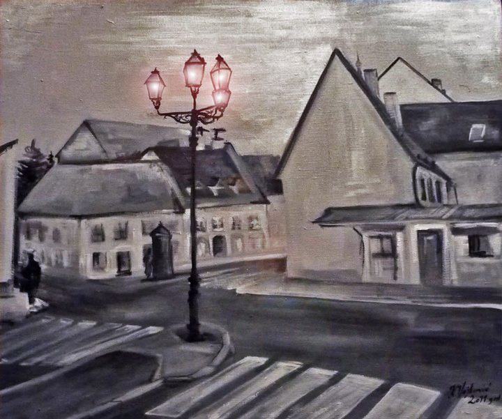 Katarina Vojković "Stara Vlaška" ulje na platnu 55x65cm