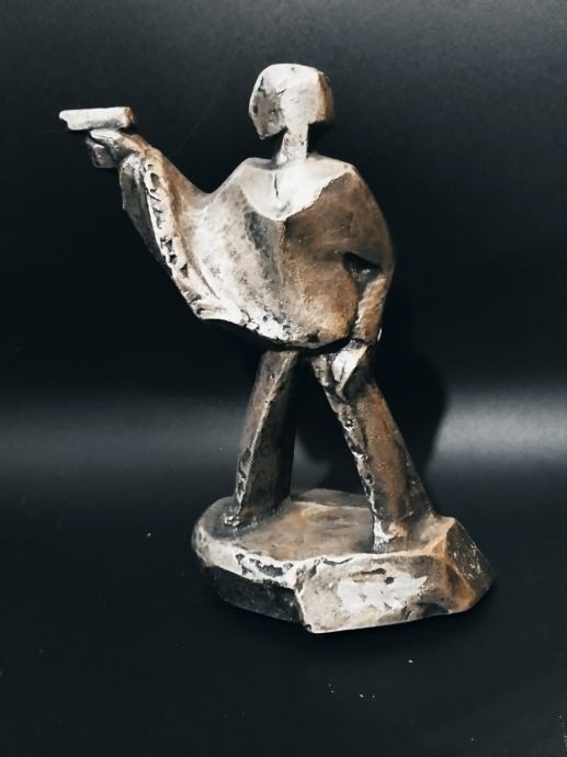 Metalna skulptura - nepoznati autor - 20cm