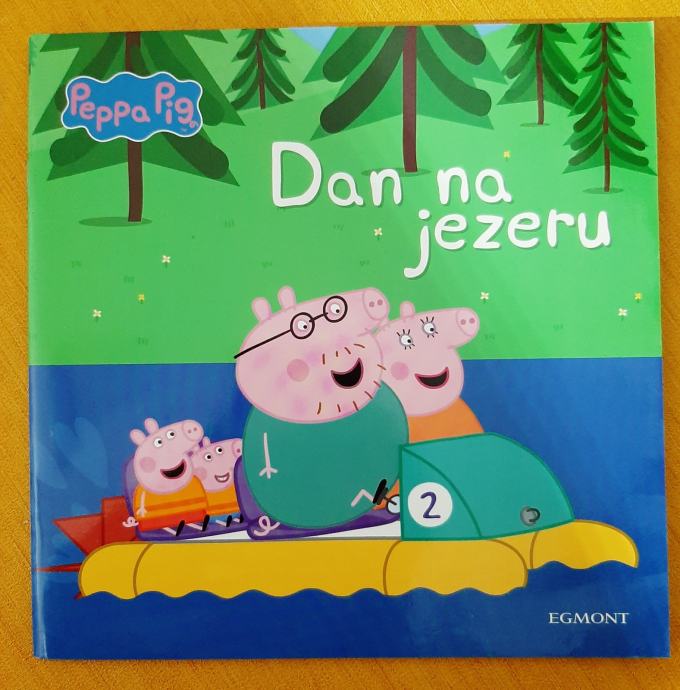 Dan na jezeru - Peppa Pig - slikovnica za djecu