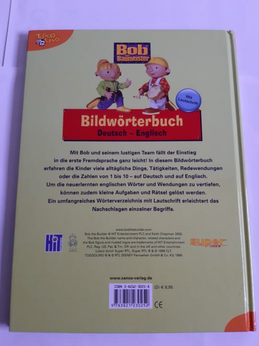 Bob Graditelj Bildworterbuch - Deutsch - Englich